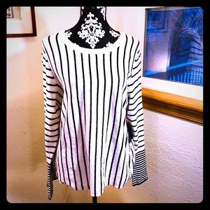 Cynthia Rawly Striped Sweater